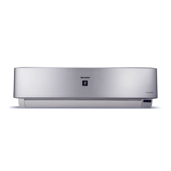 Sharp Inverter Split Air Conditioner, 3 HP, Cooling and Heating, Silver - AY-XP24UHE