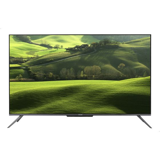 شاشة تلفزيون سمارت بدون إطار شارب 50 بوصة LED، بدقة 4K UHD، بريسيفر داخلي - 4T-C50DL6EX