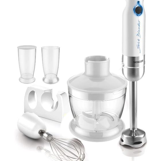 Sencor Hand Blender Set, 800 Watt, White - SHB4360