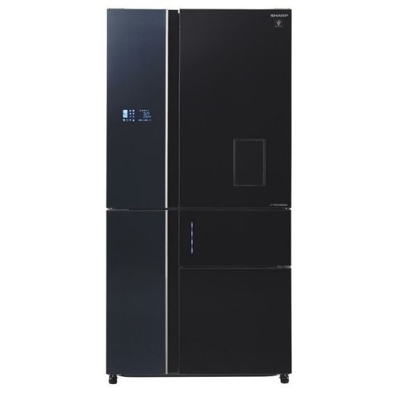 Sharp No-Frost Refrigerator, 650  Liters, Inverter Motor, Black- SJ-FSD910N-BK
