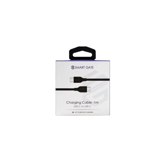 كابل USB فئة C سمارت جيت، 1 متر، اسود - BCCF100B-BK