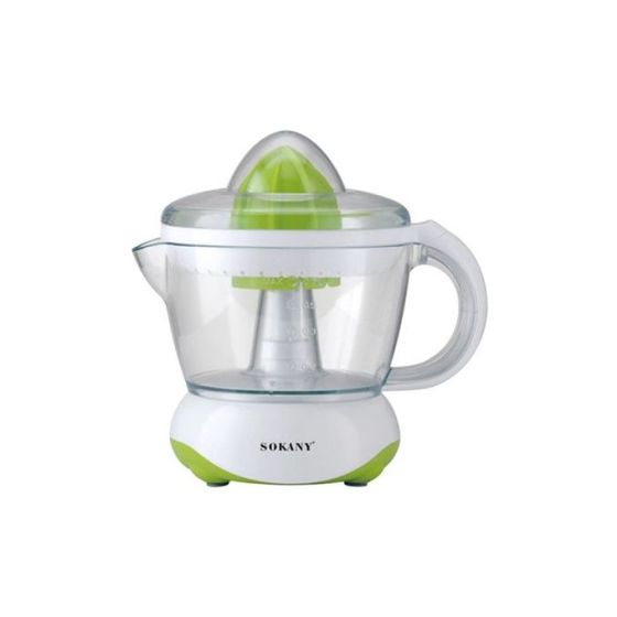 Sokany Orange Citrus Juicer, 40 Watt, Transparent- JE-601D