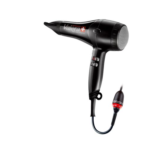 مجفف شعر فاليرا سويس تربو 7200 ايونيك روتوكورد، 1800 وات، اسود - ST 7200T RC