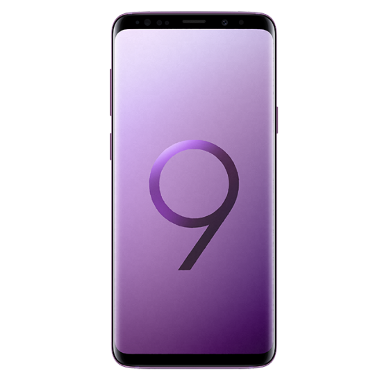 Samsung Galaxy S9 Plus, 128GB, 4G LTE, Purple 