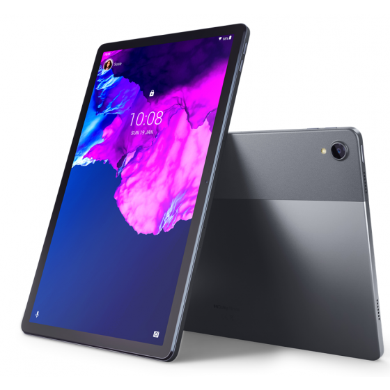 Lenovo Tab P11 TB-J606 Tablet, 11 Inch, 128GB, 4GB RAM, 4G LTE (Non-voice) - Platinum Grey