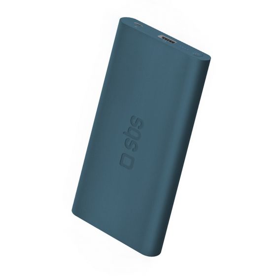 SBS Portable Power Bank, 4000mAh, 1 USB Port - Blue