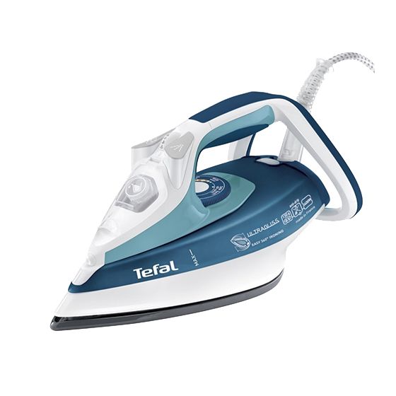 Tefal Steam Iron, 2400 Watt, Teal - FV4870