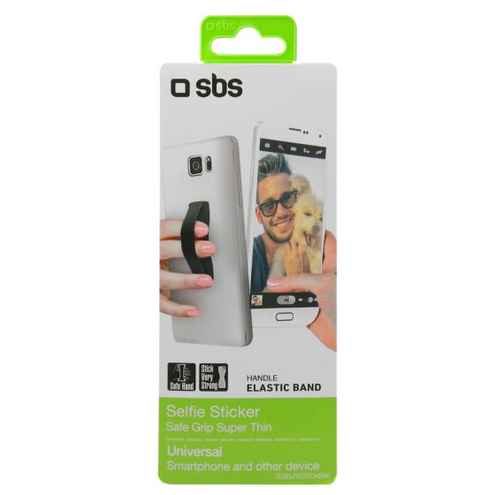 SBS Universal Selfie Sticker, Black - TESELFIESTICKERK