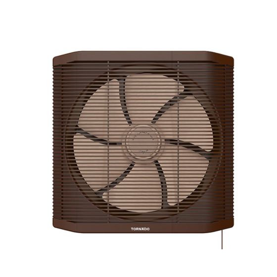 Tornado Bathroom Ventilating Fan, 25 cm, Creamy x Brown - TVS-25CN