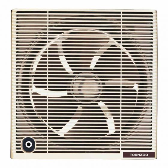 Tornado Bathroom Ventilating Fan with Privacy Grid, 30 CM, Creamy - TVS-30CM