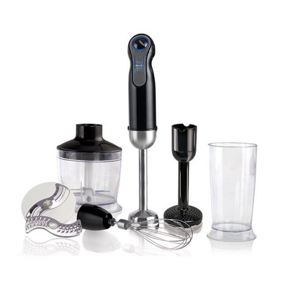 Tornado Hand Blender, 800 Watt, Black - HB-800F