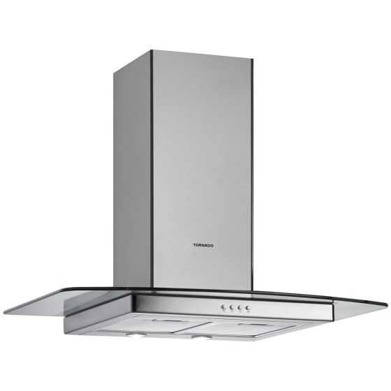 شفاط مطبخ تورنيدو، 90 سم، ستانلس - HOS-M90ESU-S