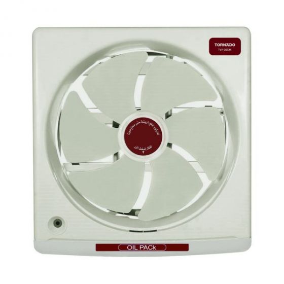 شفاط مطبخ تورنيدو، 20 سم، كريمي - TVH-20CM 