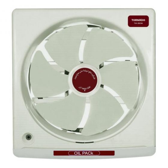 شفاط مطبخ تورنيدو، 30 سم، كريمي - TVH-30CM 