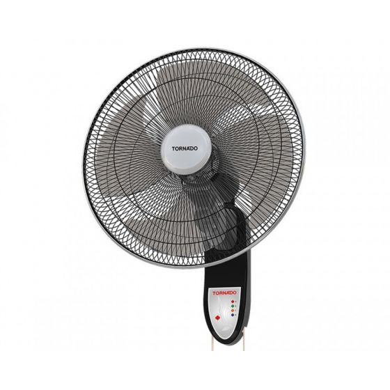 Tornado Wall Fan Without Remote Control, 18 Inch, Black - EPS-18