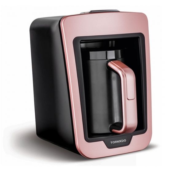 Tornado Turkish Coffee Maker, 735 Watt, Rose/Black - TCME-100 RS
