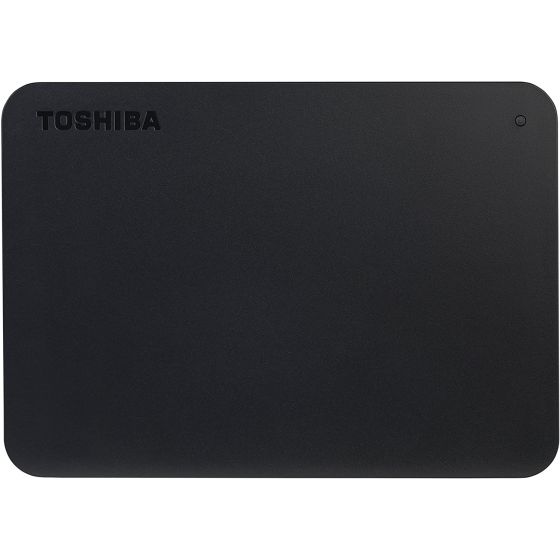 Toshiba Canvio Basics External Hard Drive, 1TB, Black - HDTB410XK3AA