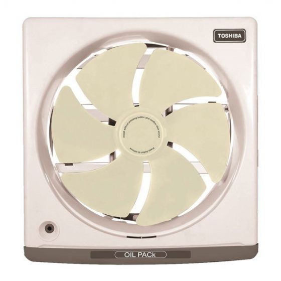 Toshiba Kitchen Ventilating Fan, 30 cm, White - VRH30J10