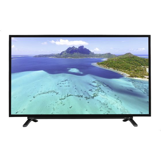 شاشة تلفزيون توشيبا 43 بوصة LED بدقة FHD مع ريسيفر داخلي-  43L3965EA