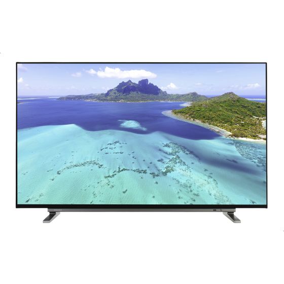 تلفزيون سمارت توشيبا 50 بوصة LED، بدقة UHD، بدون إطار وبريسيفر داخلي - 50U5965