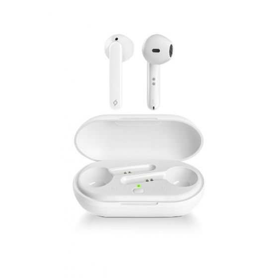 Ttec AirBeat Free Earphones with Microphone - White