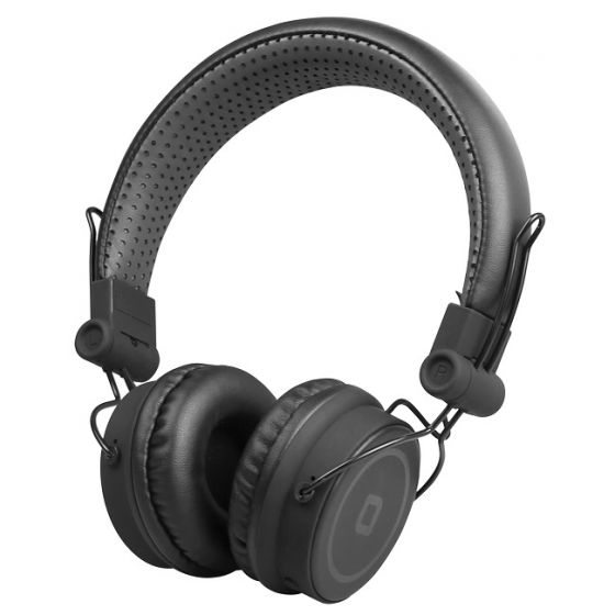 SBS On Ear Bluetooth Stereo Headset With Microphone, Black - TTHEADPHONEDJBTK