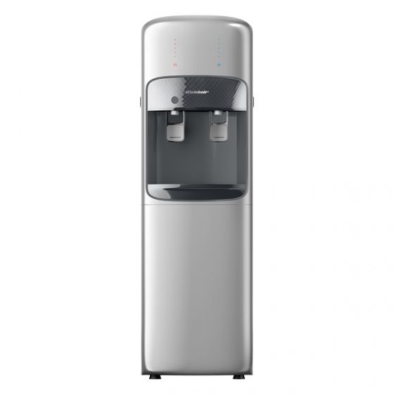 Koldair Classic A Hot and Cold Water Dispenser, 2 Taps- Silver