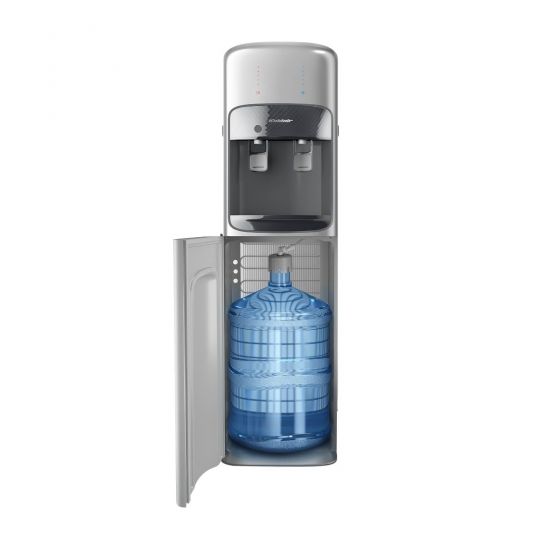 Koldair A Hot and Cold Water Dispenser, 2 Taps- Silver