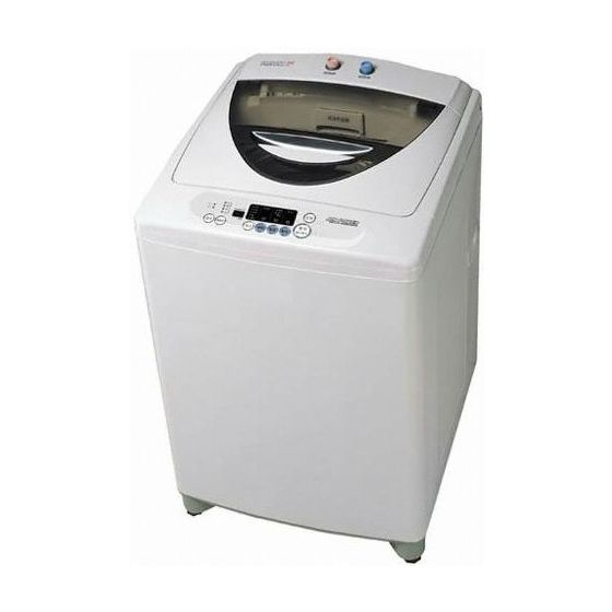 Daewoo Top Loading Washing Machine, 10.2 KG, White - DWF-174W