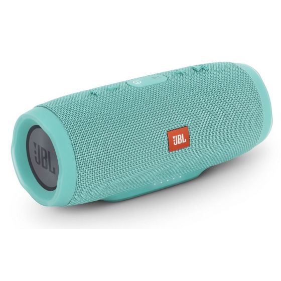 JBL Charge 3 Waterproof Portable Bluetooth Speaker, Teal