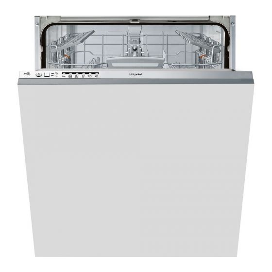 Ariston Built-In Dishwasher, 14 Place Settings, 60 cm, White - LIC 3B+26