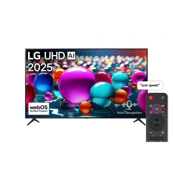تلفزيون سمارت  ال جي 55 بوصة، LED،  دقة 4K UHD، بريسيفر داخلي - 55UA85006LA