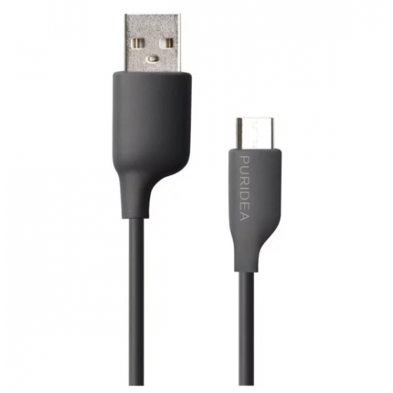 Puridea Charging Cable For Smart Phones- 1.2M- Gray- L02-UC-GREY