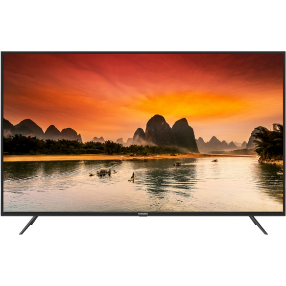 شاشة تلفزيون سمارت تورنيدو 50 بوصة LED، بتقنية UHD، ودقة 4K مع ريسيفر داخلي - 50US9500E