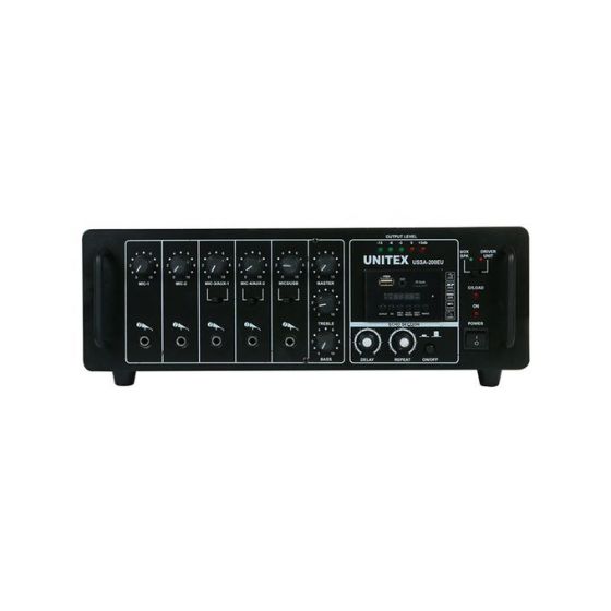 Uni-tex Amplifier, Black- Ussa-200Eu
