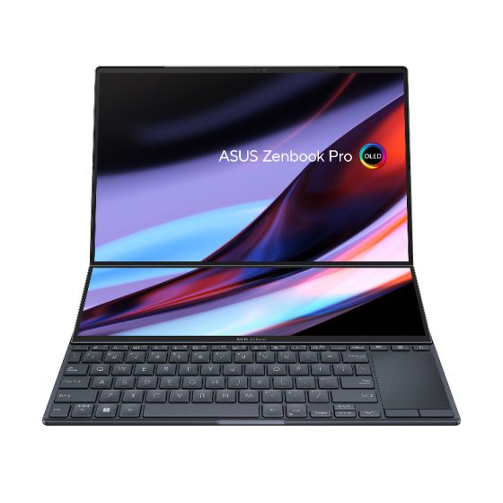 ASUS Zenbook Pro UX8402ZE-OLED007W Laptop, Intel Core i7-12700H, 14.5 Inch OLED, 1TB SSD, 16GB RAM, 4GB Nvidia RTX3050TI Graphics, Windows 11 - Black