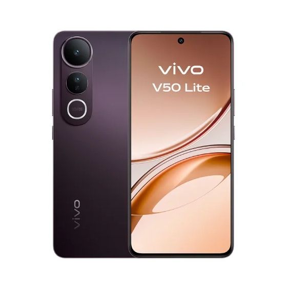 Vivo V50 Lite, 256GB, 12GB RAM, 5G, Dual SIM - Phantom Black