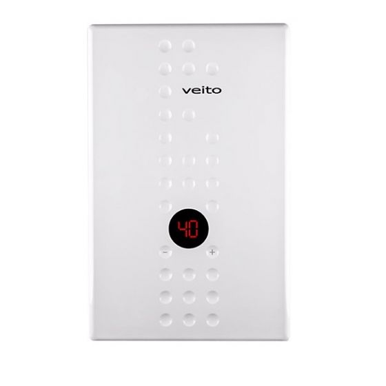 Veito Electric Instant Water Heater, 10.5 kW, White – FLOW E
