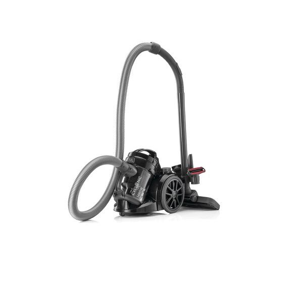 Black and Decker Multicyclonic Bagless Vacuum Cleaner, 1300 Watt, Black - Vm1480-B5