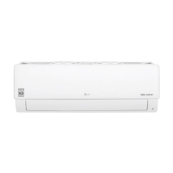 تكييف سبليت ال جي، 2.25 حصان، بارد وساخن، موتور انفرتر، ابيض- S4-NW18KL3AB
