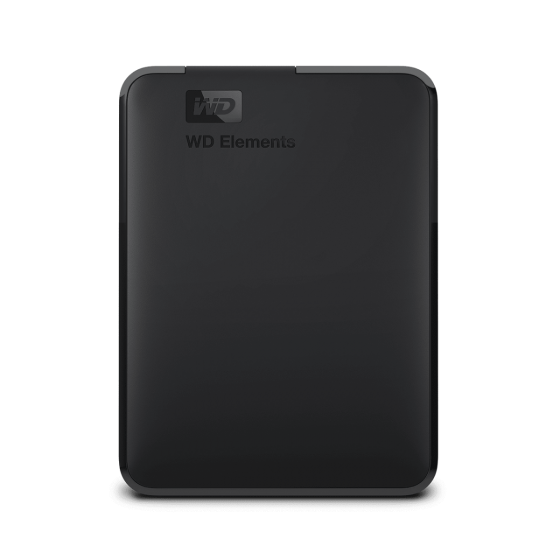 Western Digital Elements Portable Hard Disk, 2 TB, Black - WDBU6Y0020BBK