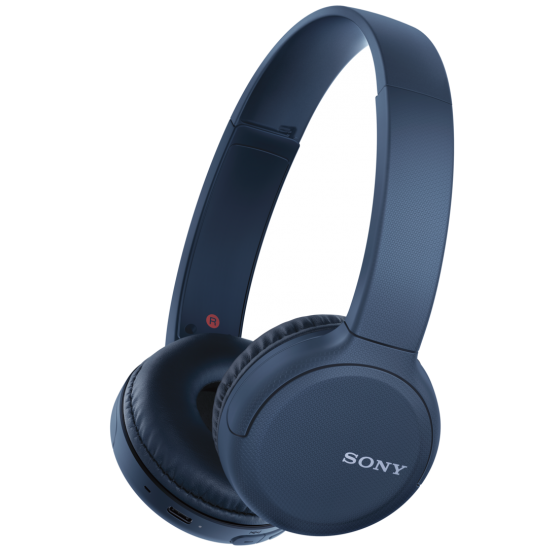 Sony WH-CH510 Wireless Headphones with Microphone, Blue - WH-CH510 L