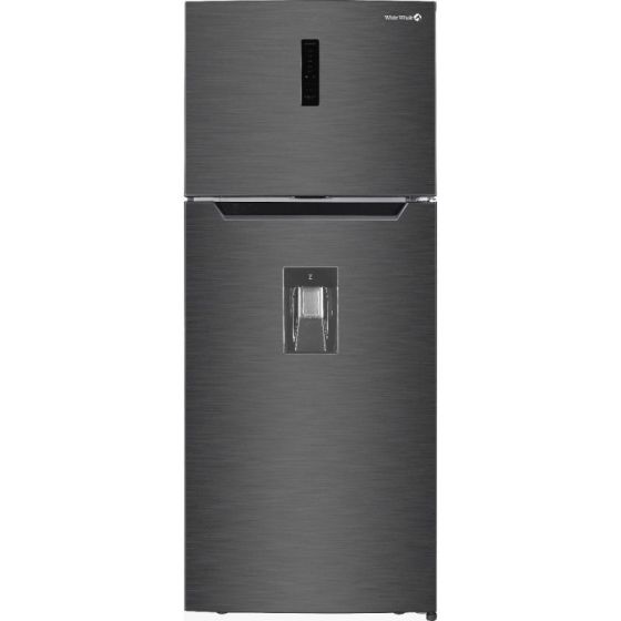 White Whale No-Frost Refrigerator with Dispenser, 430 Liters, Black - WR-4385 HBX