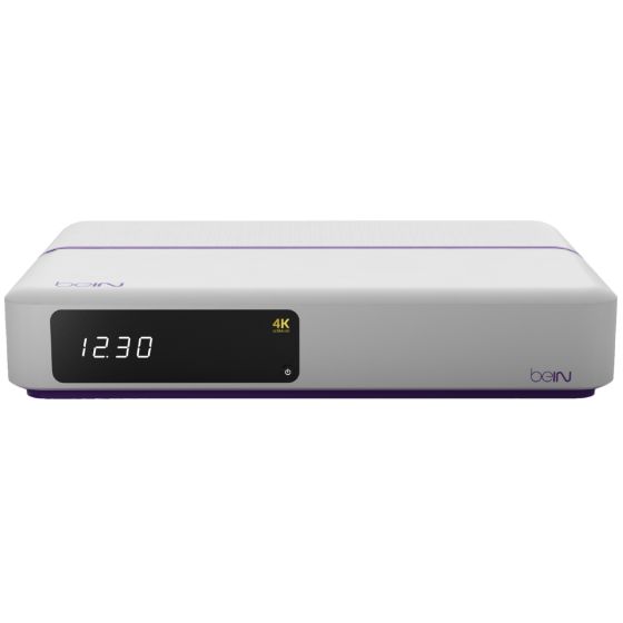 Bein 4K Ultra HD Advanced Satellite Receiver, With Premium Package, 86 Channels - White