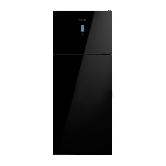 White Point No-Frost Freestanding Refrigerator, 525 Liters, Black- WPR 543 DGB
