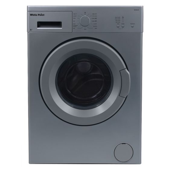 White Point Front Load Automatic Washing Machine, 5 KG, Silver- WPW5813DS