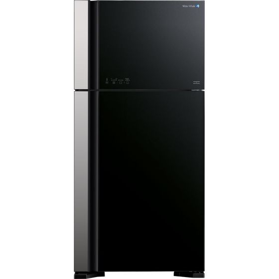 White Whale Freestanding Digital Refrigerator, No Frost, 2 Doors, 27 FT, Black - WRF-G7095HT GBK
