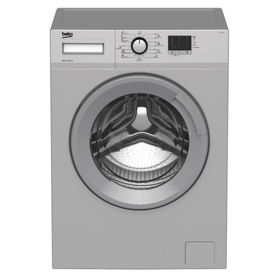 Beko Front Load Washing Machine, 5 Kg, Silver - WTC 5511 BS