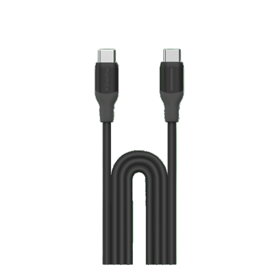 كابل USB  فئة C موماكس 1 لينك فلو، 1.2 متر، اسود - DC23D