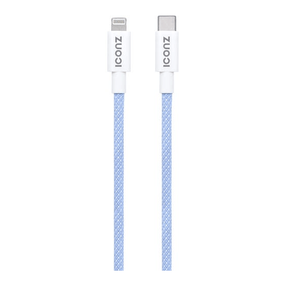 Iconz USB-C To Lightning Cable, 1 Meter, Blue - XBCL2L-BL